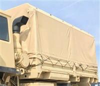 iguさま Vinyl Cargo Cover Tan 14.5 Feet FMTV